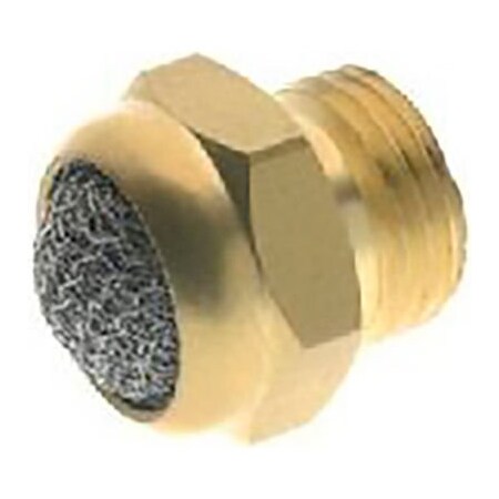 Alpha Technologies Aignep USA 1" NPT Poly Muffler 75 Micron 145 PSI 5 to 212 F 7101-16